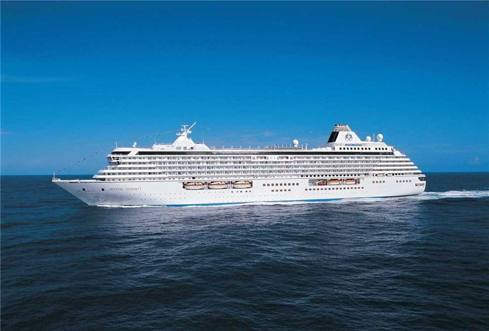 Crystal Cruises Crystal Serenity Aussenansicht