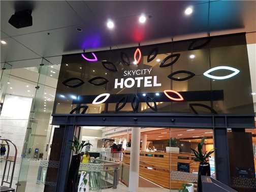 SkyCity Hotel Auckland Eingang