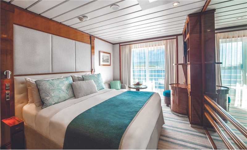 MS Paul Gaugin Balcony Stateroom
