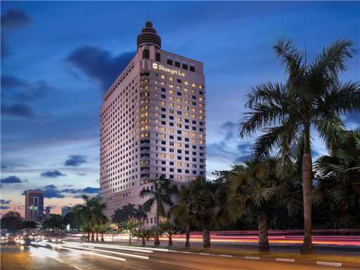 Sule Shangri-La Yangon Außenansicht