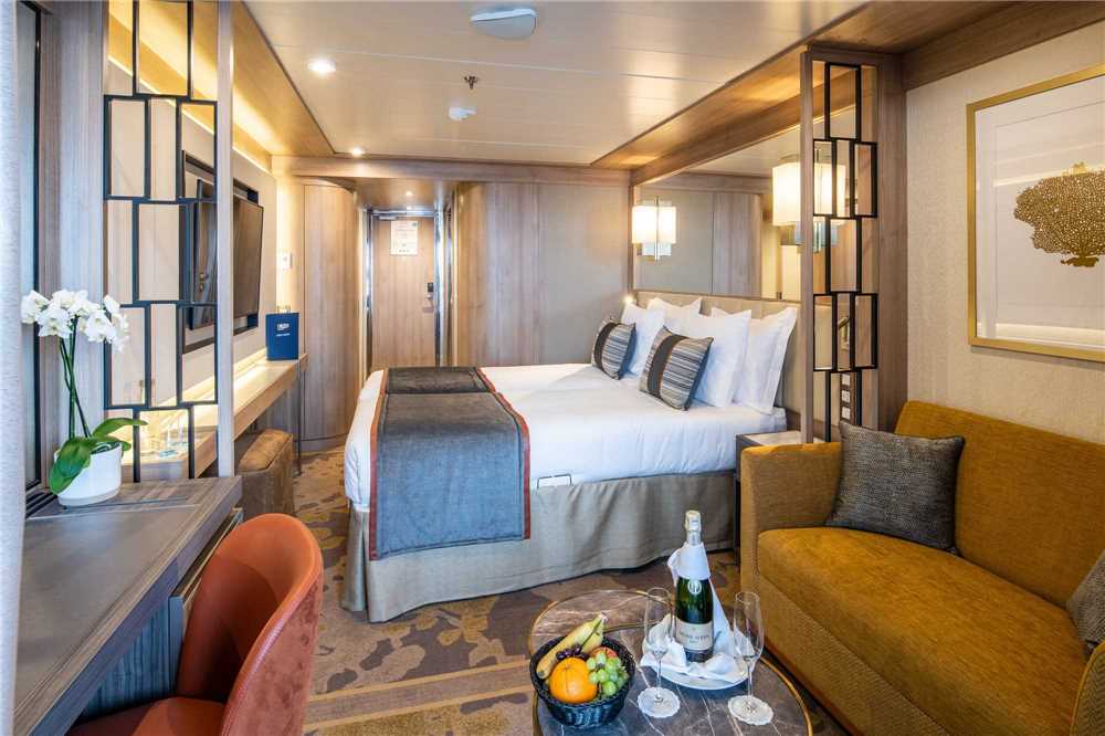 Nicko Cruises World Voyager Veranda Kabine