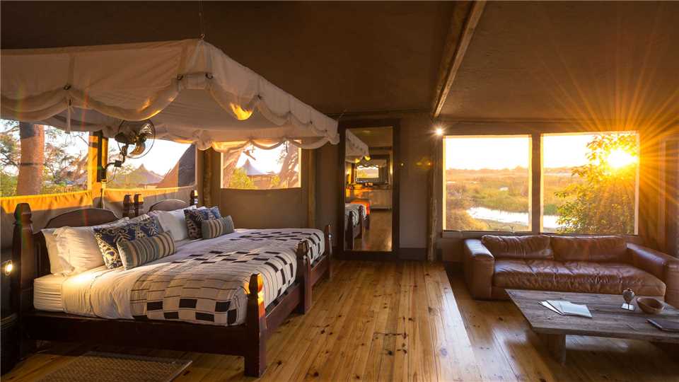 Little Vumbura Doppelzimmer