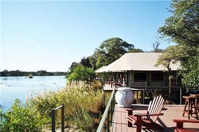 Shametu River Lodge Terrassenblick