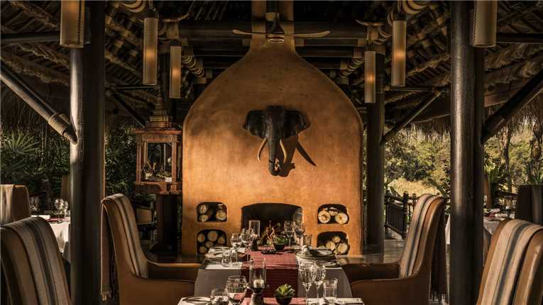 Four Seasond Tented Camp Golden Triangle Restaurant