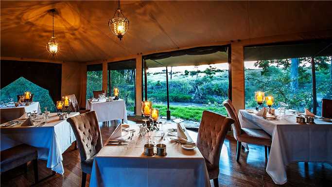 Sand River Masai Mara Camp Restaurant