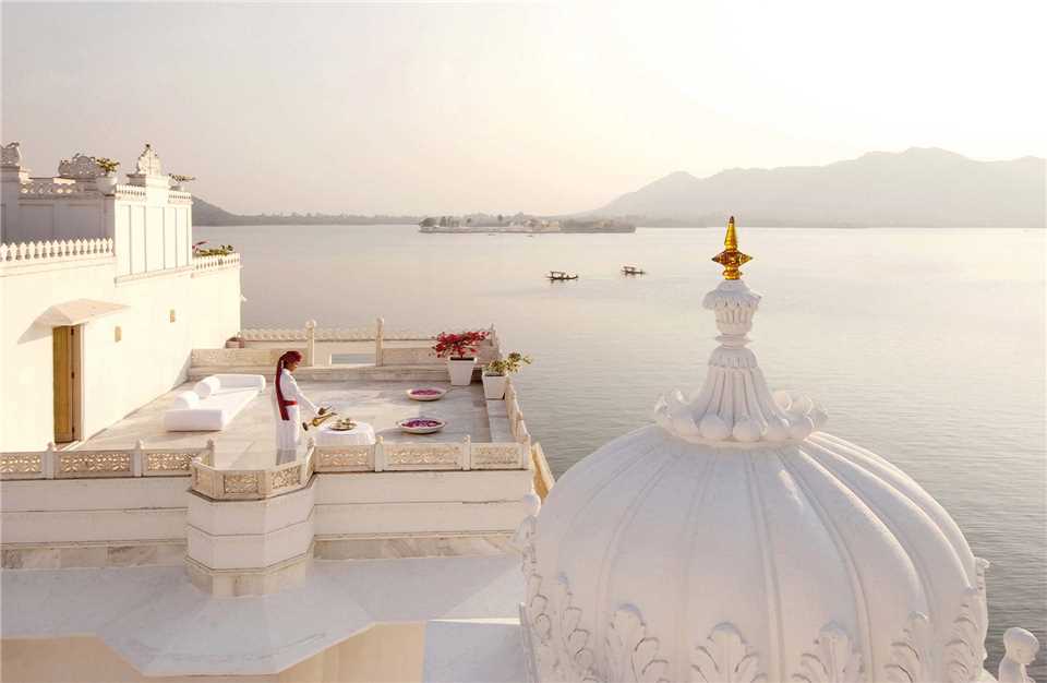 Taj Lake Palace Ausblick