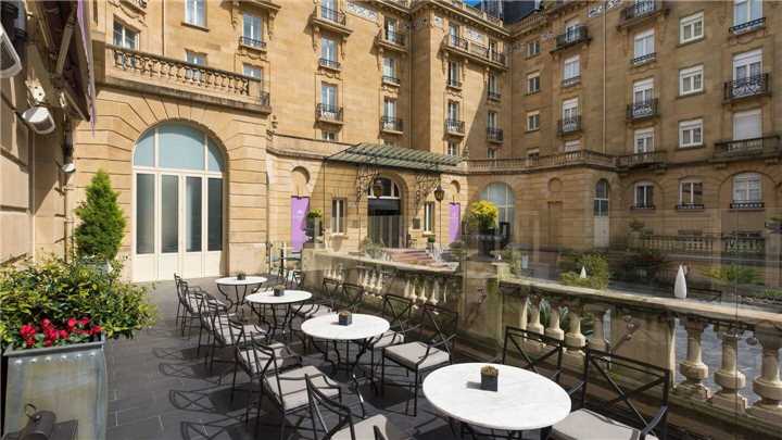 Hotel Maria Christina Bar Terrasse