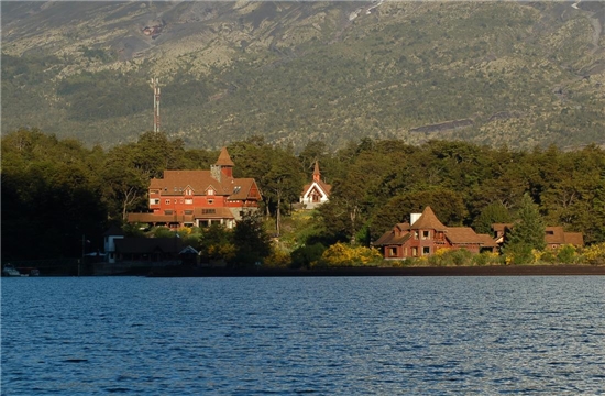 Seeansicht von Hotel Petrohue Lodge Doppelzimmer in Petrohue, Chile