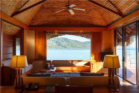 Le Tahaa Island Resort & Spa Zimmerblick