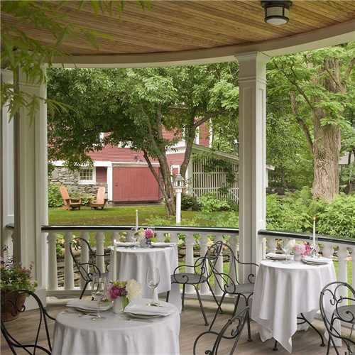 Pitcher Inn Terrasse