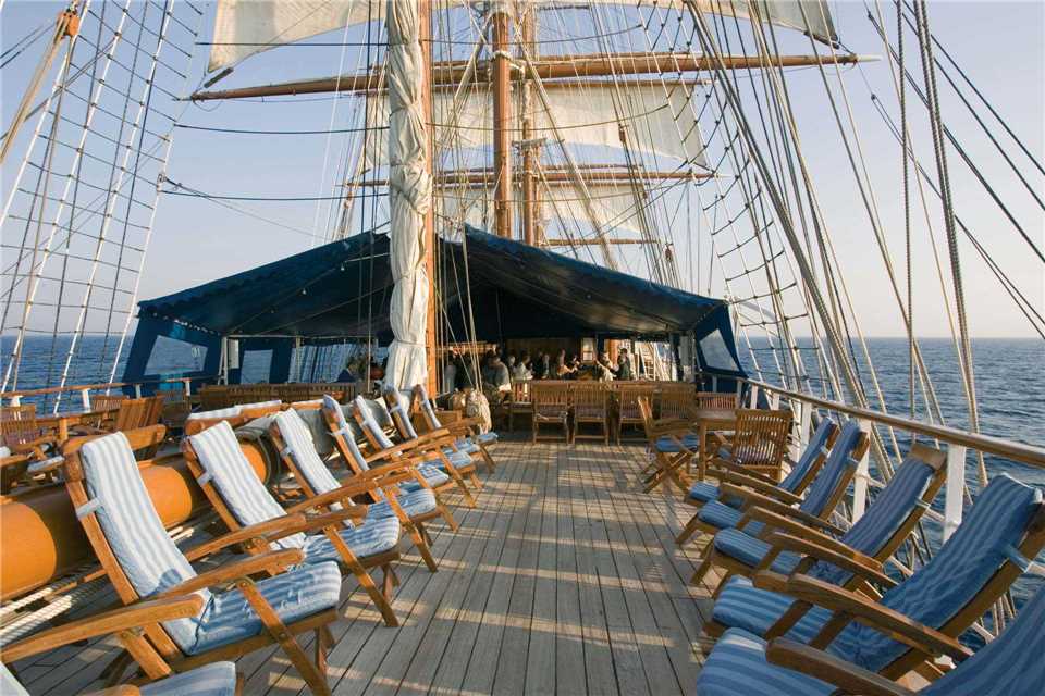 Sea Cloud Cruises Sea Cloud II Sonnendeck
