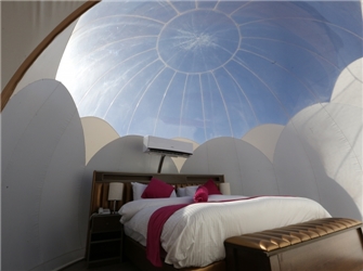 Bubble Luxotel Wadi Rum Doppelbett