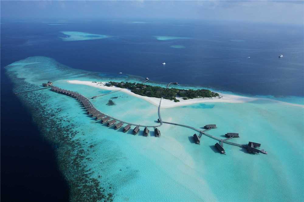 Como Cocoa Island Luftaufnahme