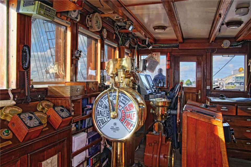 Sea Cloud Steuerrad