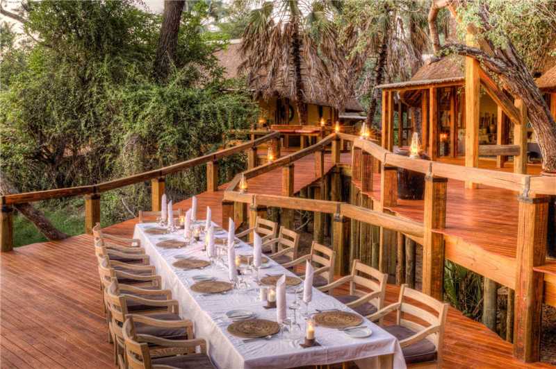 Camp Okavango Outdoor-Dining