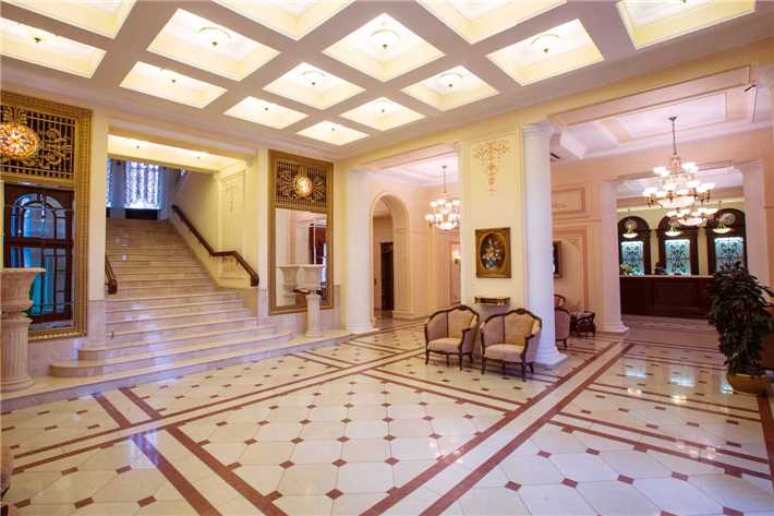 Hotel Wolgograd Eingangsbereich