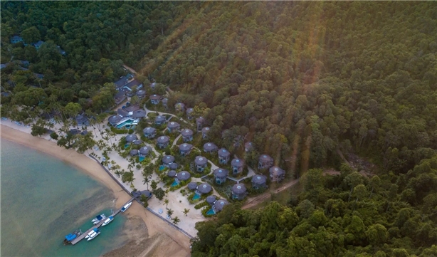 TreeHouse Villas Villas Koh Yao Noi Luxury Beach Resort Luftansicht