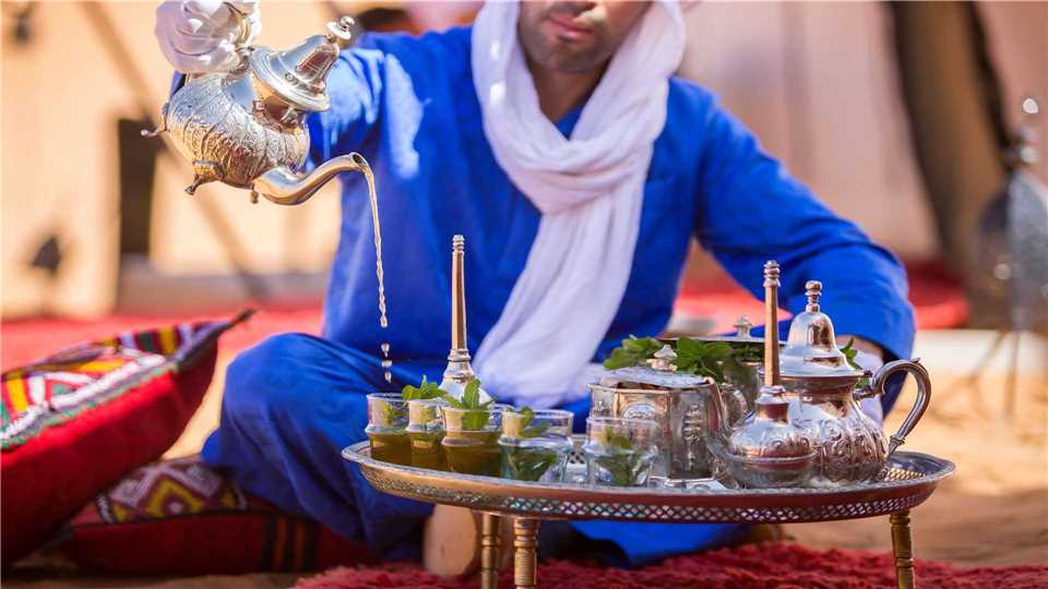Merzouga Luxury Desert Camp Teezeremonie