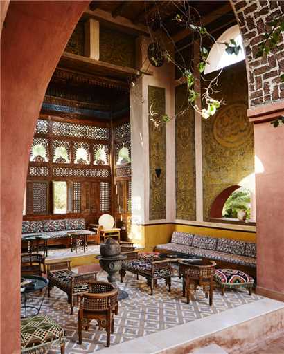 Al Moudira Hotel Sitzbereich