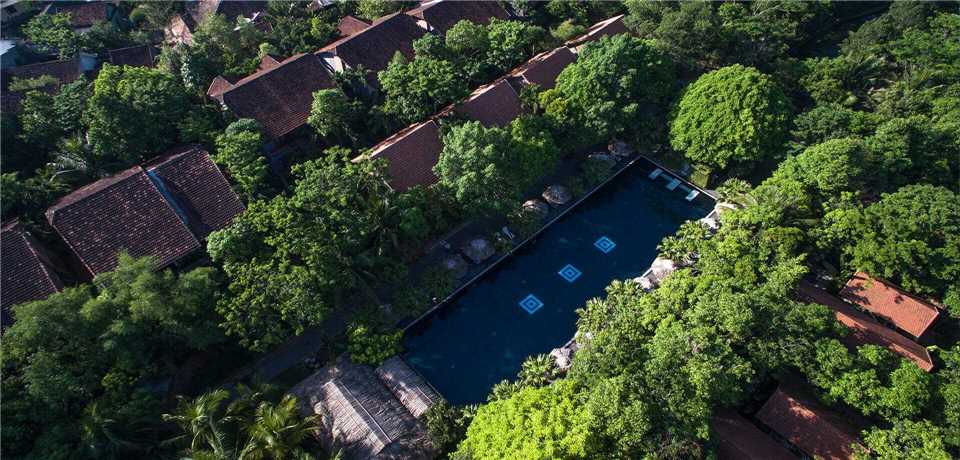 Pilgrimage Village Boutique Resort & Spa Arial