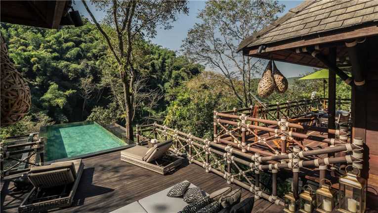 Four Seasond Tented Camp Golden Triangle Pool