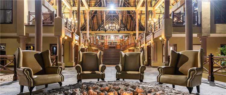 Epacha Game Lodge & Spa Lobby