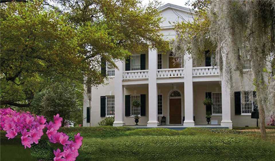Monmouth Historic Inn & Gardens Aussenansicht