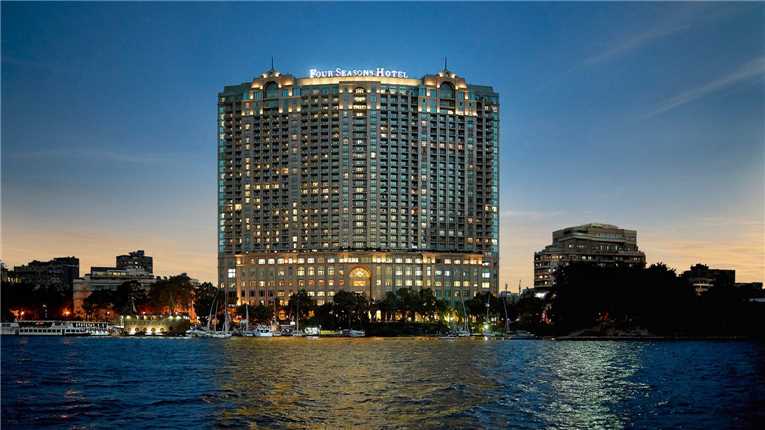 Four Seasons Hotel Cairo at Nile Plaza Außenansicht