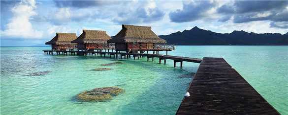 Vahine Private Island Resort Overwater Bungalow