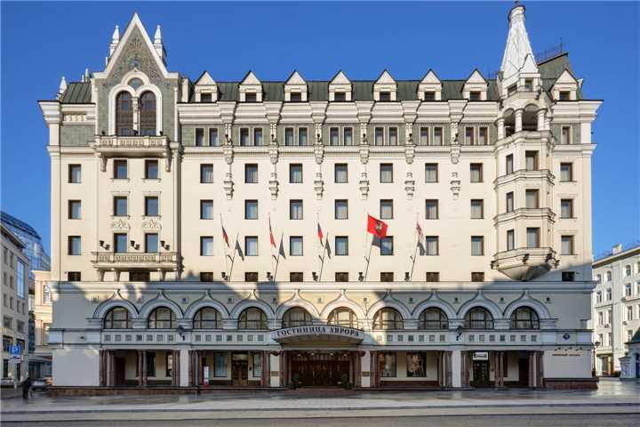 Moscow Marriott Royal Aurora Hotel Außenansicht