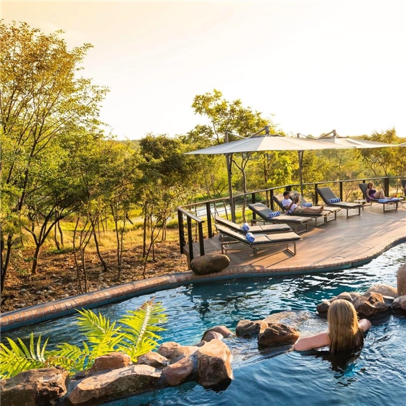 Victoria Falls Safari Club Pool