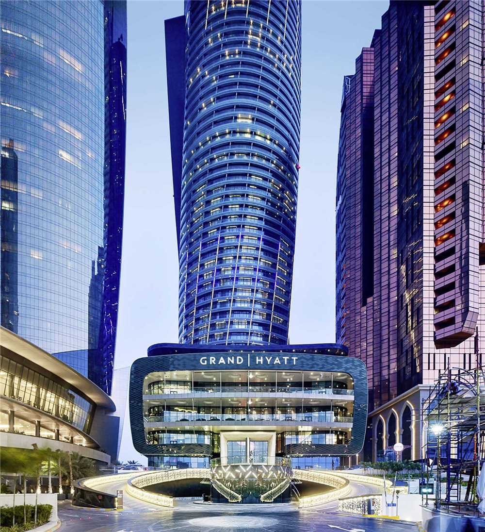 Grand Hyatt Abu Dhabi Hotel & Residences Emirates Pearl Außenansicht