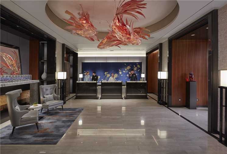 Mandarin Oriental Wangfujing Empfangsbereich