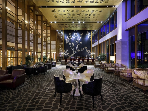 Lobby vom Pullman Hotel in Zhangjiajie