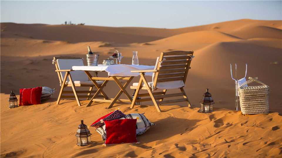 Merzouga Luxury Desert Camp Dinner