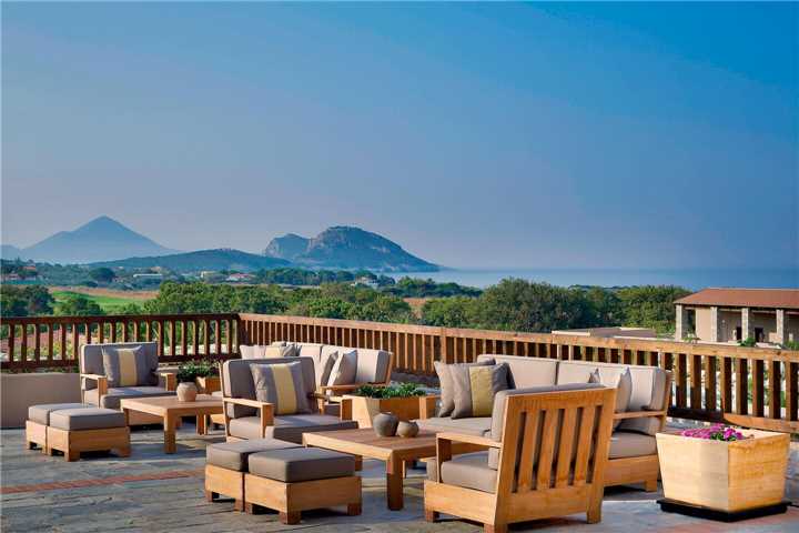 Terrasse The Westin Resort Costa Navarino