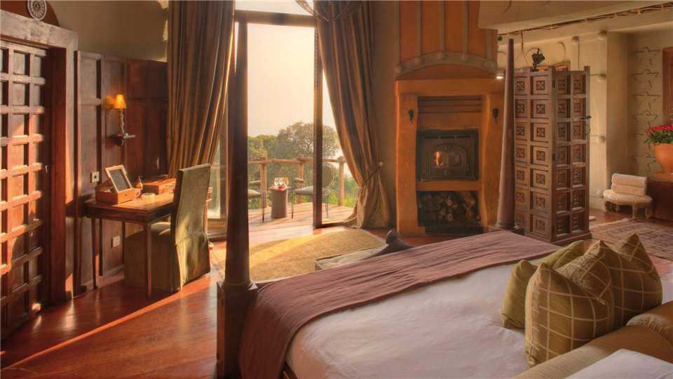 &Beyond Ngorongoro Crater Lodge Zimmerblick
