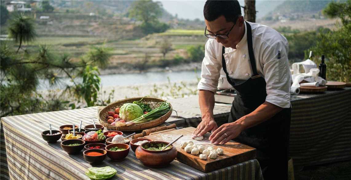 Amankora Punakha Hotel Bhutan Himalaya Koch