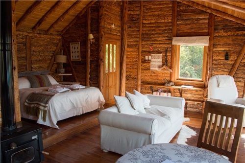 Lodge Zimmer von Mallin Colorado Lodge in Puerto Guadal, Chile