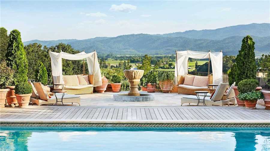 Auberge du Soleil Liegen