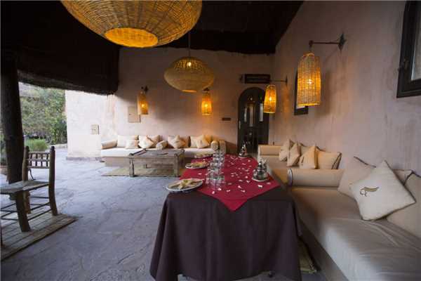 Riad Ksar Ighnda Terrasse
