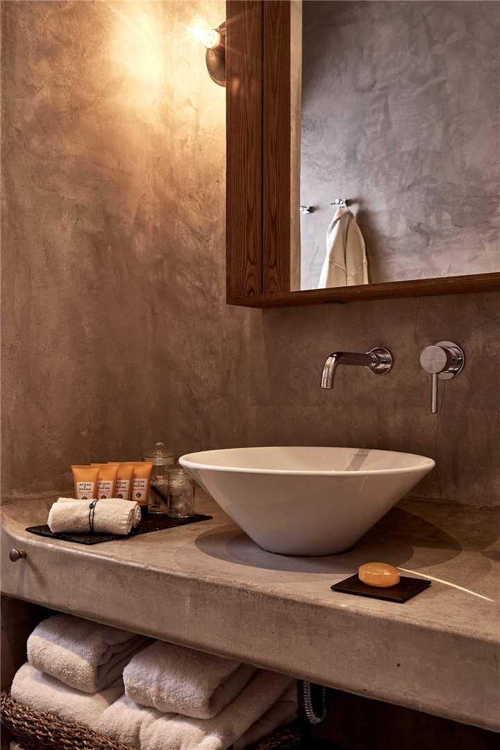 Hotel Boheme Mykonos Badezimmer
