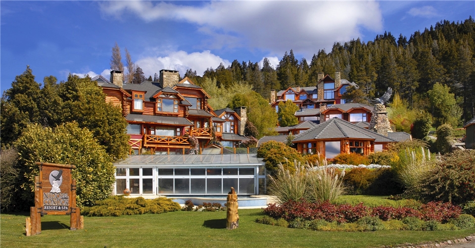 Ansicht vom Nido del Cóndor Hotel & Spá in San Carlos de Bariloche