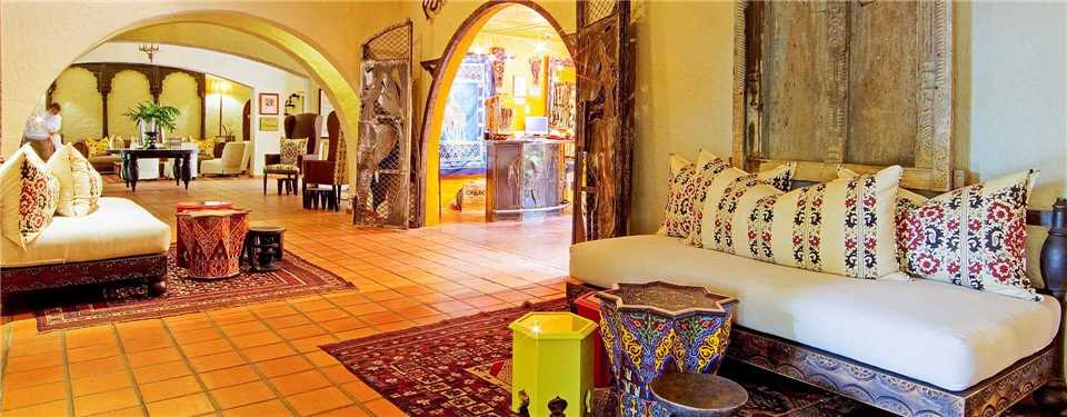 Chobe Game Lodge Lobby
