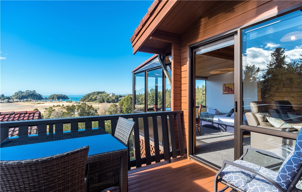 Ausblick Kimi Ora Spa Resort