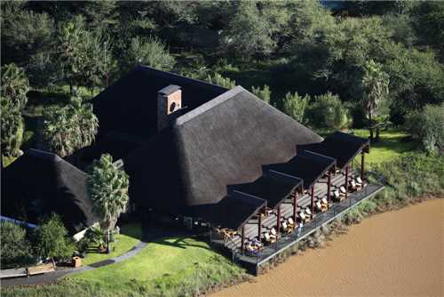 Erindi Old Traders Lodge Lodgeansicht