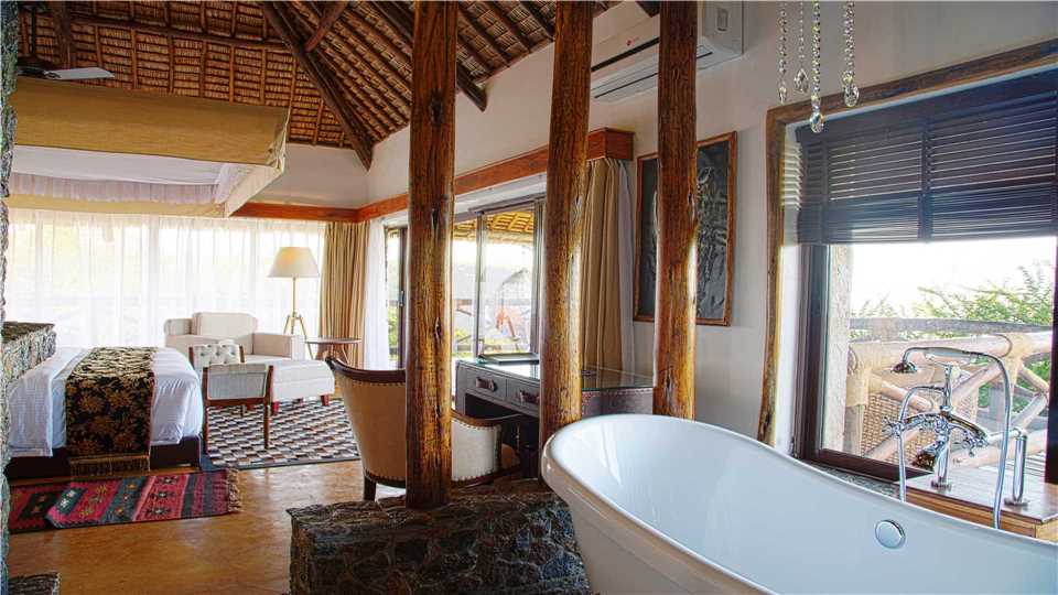Lake Manyara Kilimamoja Lodge Bad