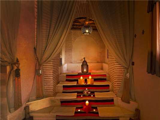 Riad Ksar Ighnda Wellnessbereich