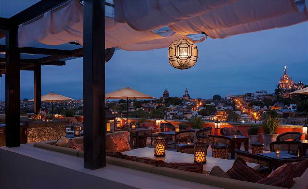 Rosewood San Miguel de Allende Terrasse