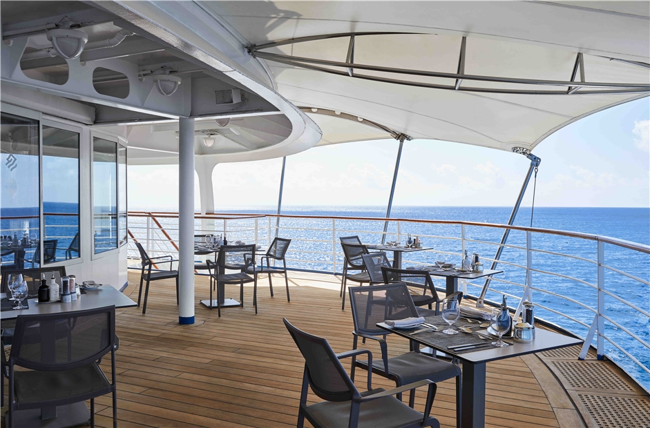Silversea Cruises Silver Shadow Deck